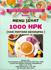 Image of HKI Booklet Menu Sehat 1000 Hari Pertama Kehidupan