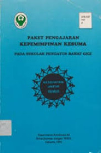 Image of Paket Pengajaran Kepemimpinan Kesuma: Pada Sekolah Menengah Analisis Kesehatan