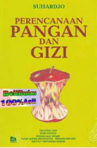Image of Perencanaan Pangan dan Gizi