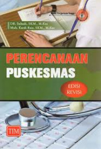 Image of Perencanaan Puskesmas Edisi Revisi